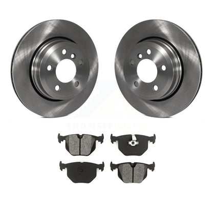 Disc Brake Rotors And Semi-Metallic Pads Rear Kit For 2004-2010 BMW X3
