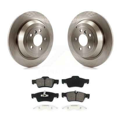 Brake Rotors Semi-Metallic Pad Rear Kit For Mercedes-Benz ML350 ML320 R350 ML500