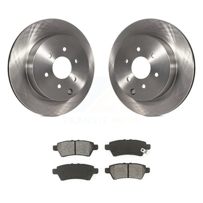Disc Brake Rotors And Semi-Metallic Pads Rear Kit For Nissan Pathfinder