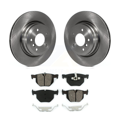 Brake Rotor & Semi-Metallic Pad Rear Kit For BMW X1 335i xDrive 335xi 330i 330xi