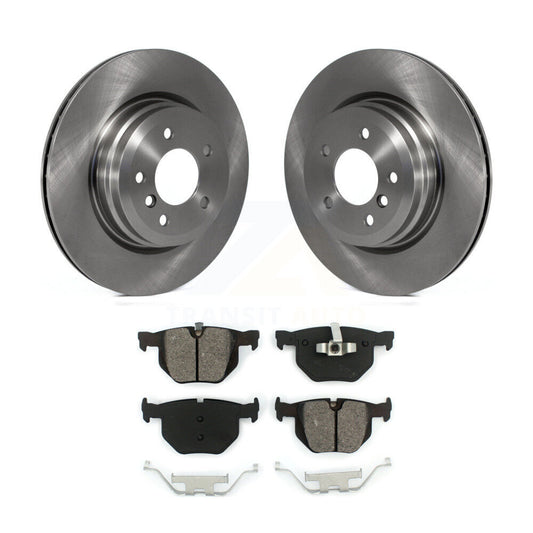 Brake Rotor & Semi-Metallic Pad Rear Kit For BMW X1 335i xDrive 335xi 330i 330xi