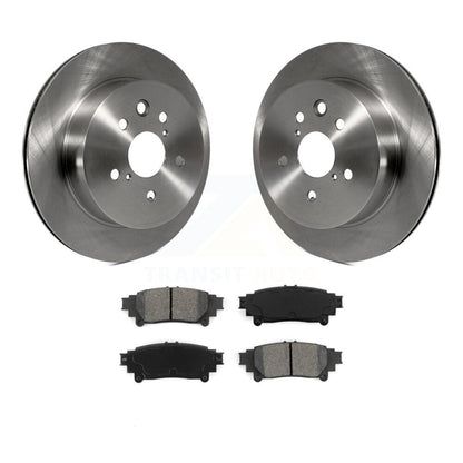 Disc Brake Rotors And Semi-Metallic Pads Rear Kit For Lexus IS350 IS250