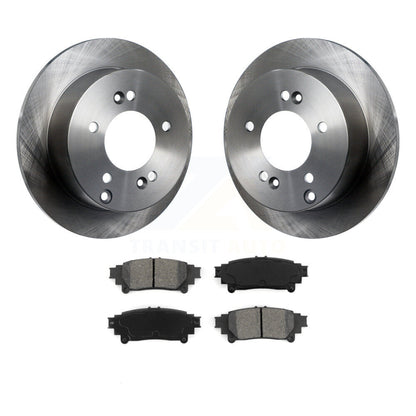 Disc Brake Rotors And Semi-Metallic Pads Rear Kit For Lexus IS250