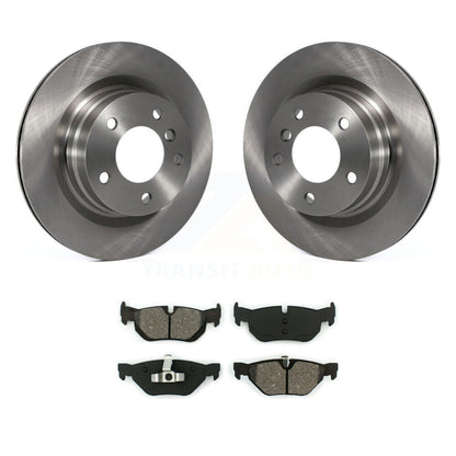 Disc Brake Rotors And Semi-Metallic Pads Rear Kit For BMW 323i 328i 325i