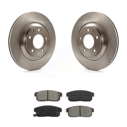Disc Brake Rotors And Semi-Metallic Pads Rear Kit For 2004-2011 Mazda RX-8