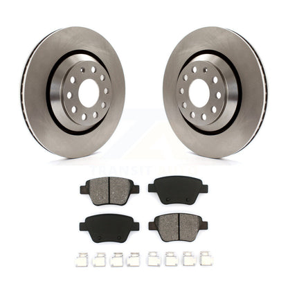 Disc Brake Rotor & Semi-Metallic Pad Rear Kit For Volkswagen GTI Audi A3 Quattro