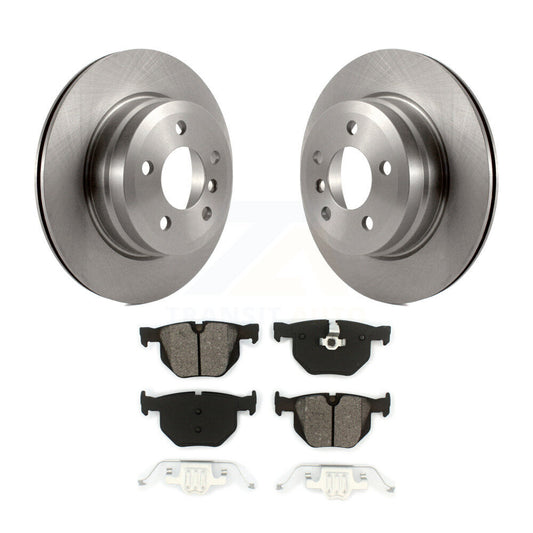 Disc Brake Rotors And Semi-Metallic Pads Rear Kit For BMW X5 X6