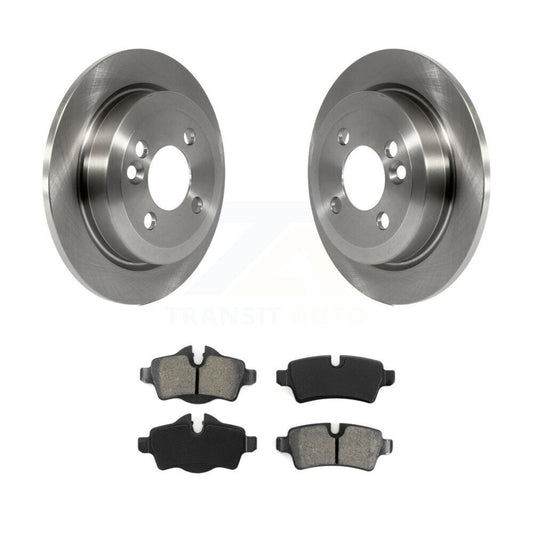 Disc Brake Rotors And Semi-Metallic Pads Rear Kit For Mini Cooper