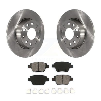 Brake Rotor & Semi-Metallic Pad Rear Kit For Volkswagen Jetta Golf Beetle Passat