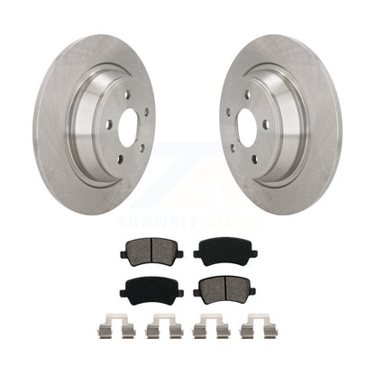 Brake Rotor And Semi-Metallic Pad Rear Kit For 2012-2015 Land Rover Range Evoque