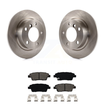 Disc Brake Rotor & Semi-Metallic Pad Rear Kit For Mini Cooper Countryman Paceman