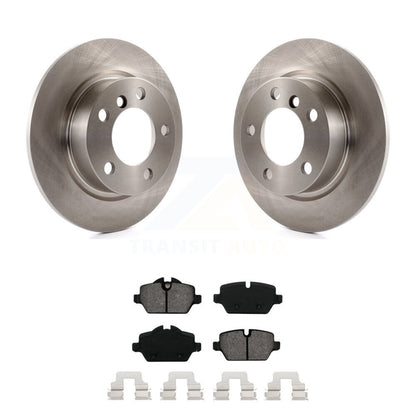 Disc Brake Rotor & Semi-Metallic Pad Rear Kit For Mini Cooper Countryman Paceman