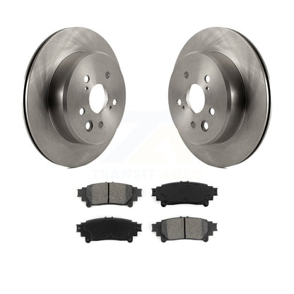 Brake Rotor & Semi-Metallic Pad Rear Kit For Lexus IS300 IS350 GS350 RC350 RC300