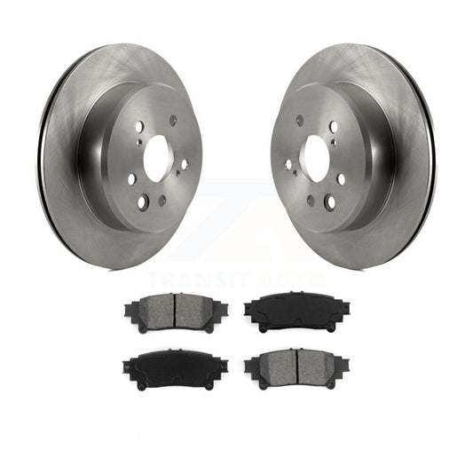 Brake Rotor & Semi-Metallic Pad Rear Kit For Lexus IS300 IS350 GS350 RC350 RC300