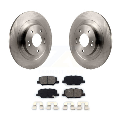 Brake Rotor & Semi-Metallic Pad Rear Kit For Mitsubishi RVR Outlander PHEV Sport