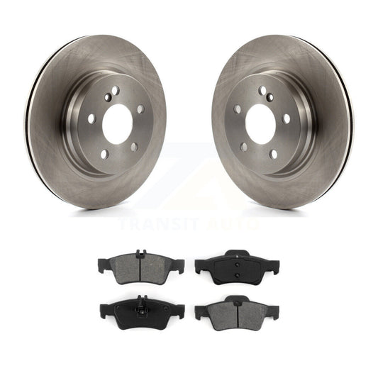 Disc Brake Rotors And Semi-Metallic Pads Rear Kit For Mercedes-Benz E550