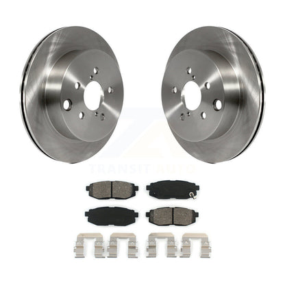 Disc Brake Rotor & Semi-Metallic Pad Rear Kit For 2014-2018 Subaru Forester 2.0L
