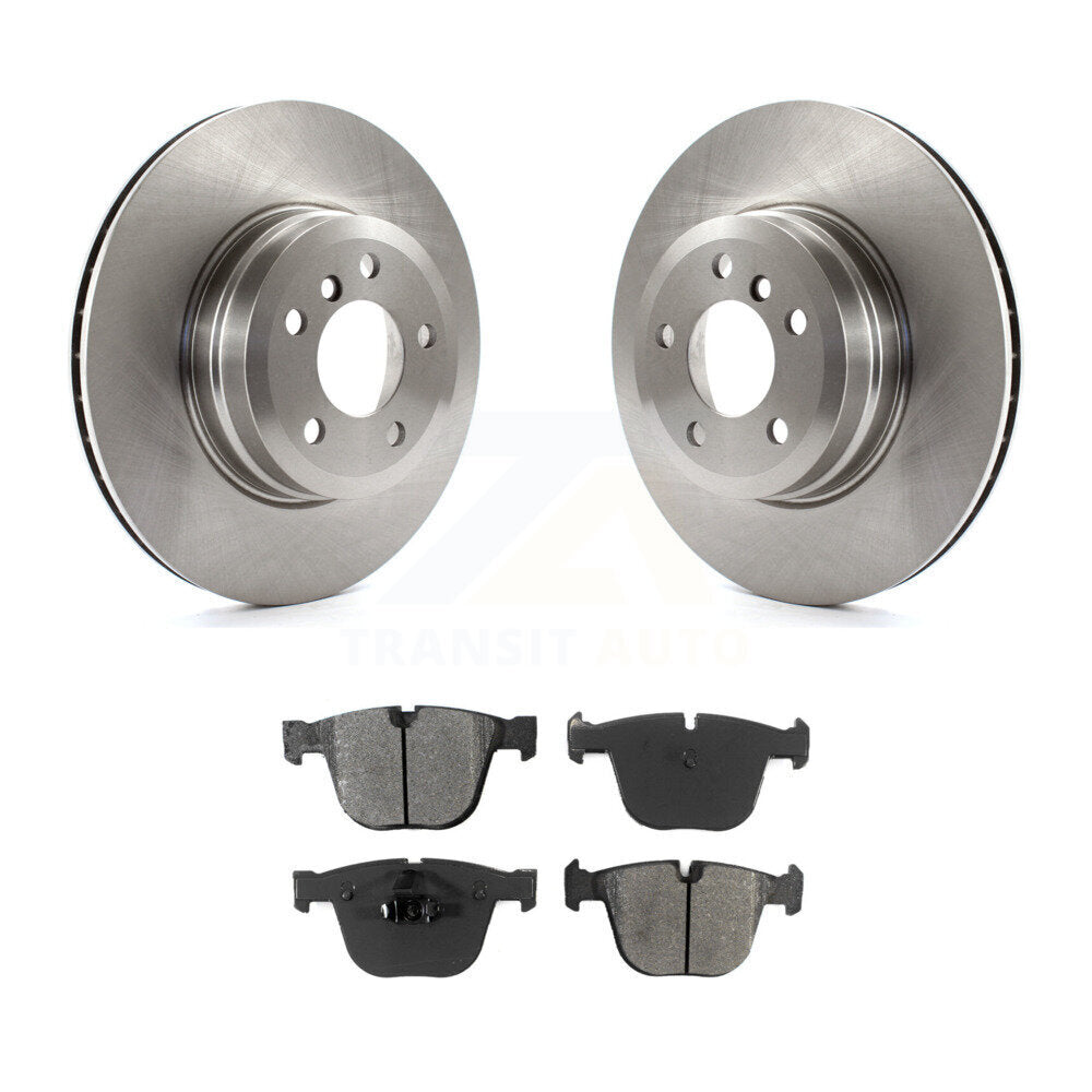 Disc Brake Rotors And Semi-Metallic Pads Rear Kit For BMW X5 X6