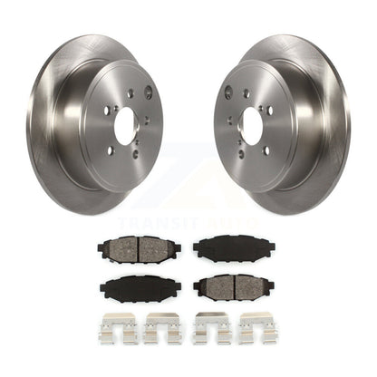 Disc Brake Rotors And Semi-Metallic Pads Rear Kit For Subaru WRX