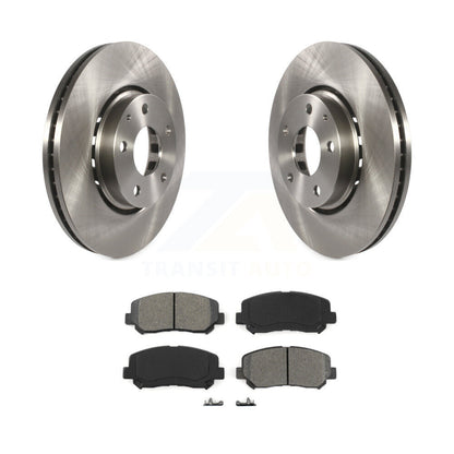 Disc Brake Rotors And Semi-Metallic Pads Front Kit For Mazda CX-5