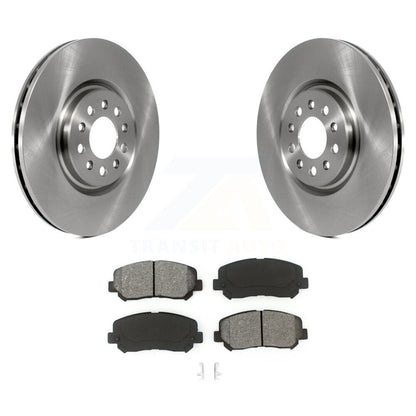 Disc Brake Rotors And Semi-Metallic Pad Front Kit For Jeep Cherokee Chrysler 200