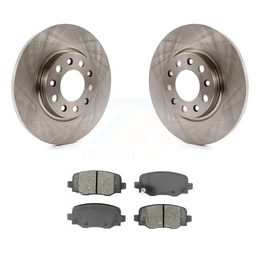 Disc Brake Rotors And Semi-Metallic Pads Rear Kit For Jeep Cherokee Chrysler 200