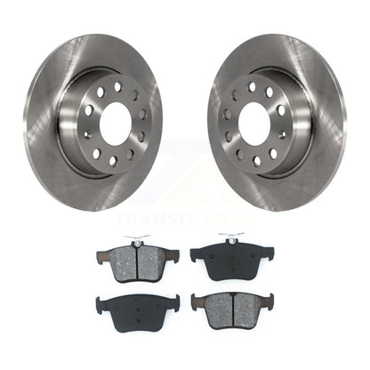 Brake Rotors & Semi-Metallic Pad Rear Kit For Volkswagen Taos Audi A3 Quattro TT