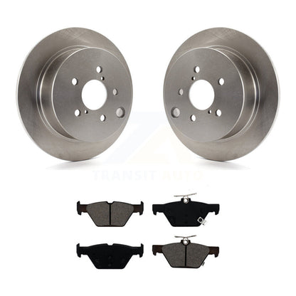 Disc Brake Rotors And Semi-Metallic Pads Rear Kit For Subaru Crosstrek