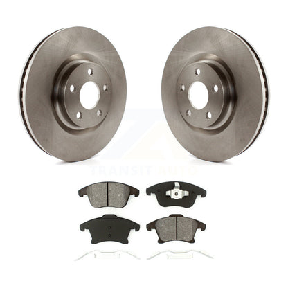 Brake Rotor And Semi-Metallic Pad Front Kit For Ford Police Responder Hybrid SSV