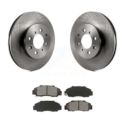 Disc Brake Rotors & Semi-Metallic Pad Front Kit For 1992-1993 Acura Integra GS-R