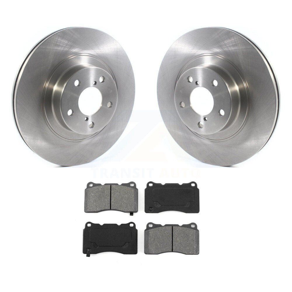 Brake Rotor Semi-Metallic Pad Front Kit For 2019 Toyota 86 Without Brembo Brakes
