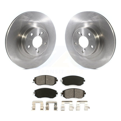 Brake Rotor Semi-Metallic Pad Front Kit For Subaru Forester Impreza XV Crosstrek