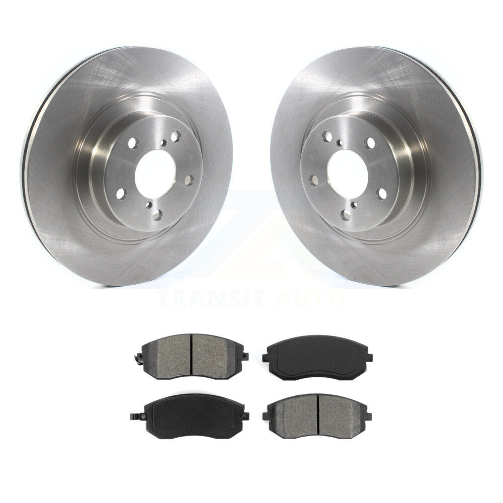 Brake Rotor & Semi-Metallic Pad Front Kit For Subaru Outback Impreza Legacy Baja