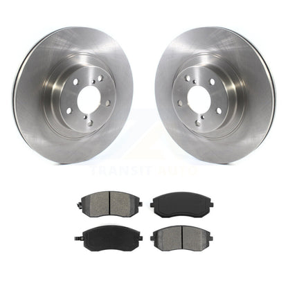 Brake Rotor & Semi-Metallic Pad Front Kit For Subaru Outback Impreza Legacy Baja