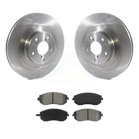 Brake Rotor & Semi-Metallic Pad Front Kit For Subaru Outback Impreza Legacy Baja