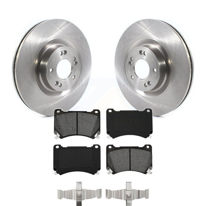Disc Brake Rotors And Semi-Metallic Pads Front Kit For Hyundai Genesis Equus