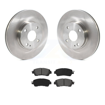 Disc Brake Rotors And Semi-Metallic Pads Front Kit For Toyota Yaris iA Scion