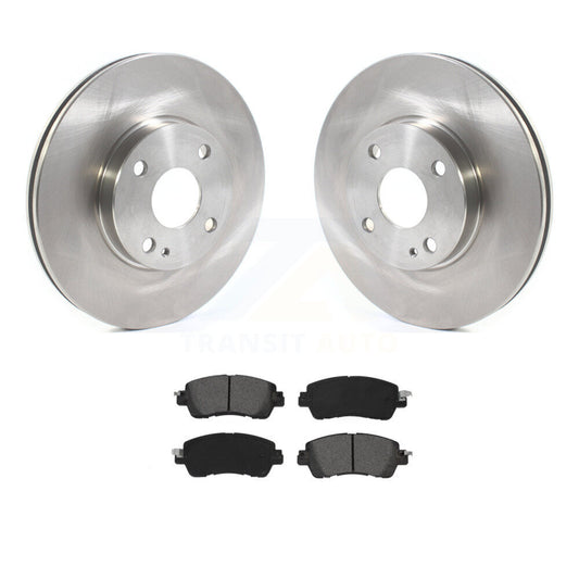 Disc Brake Rotors And Semi-Metallic Pads Front Kit For Toyota Yaris iA Scion