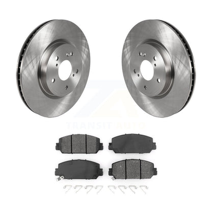 Disc Brake Rotors And Semi-Metallic Pads Front Kit For Honda CR-V HR-V