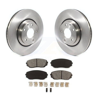 Disc Brake Rotors And Semi-Metallic Pads Front Kit For Mazda CX-5 CX-9