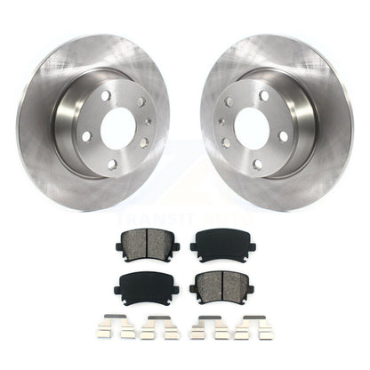 Disc Brake Rotors And Semi-Metallic Pads Rear Kit For Audi TT Quattro