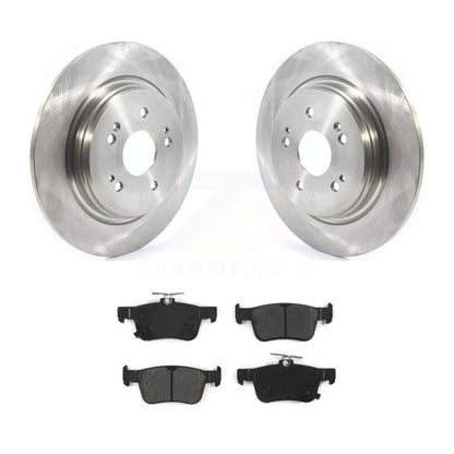 Disc Brake Rotors And Semi-Metallic Pads Rear Kit For 2019-2021 Acura RDX