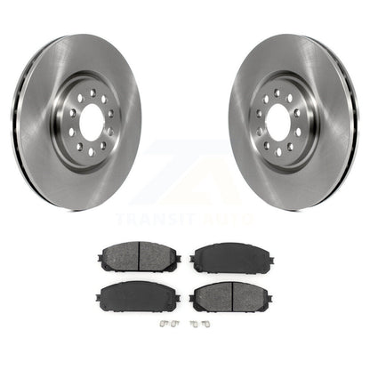 Disc Brake Rotors And Semi-Metallic Pads Front Kit For Jeep Cherokee