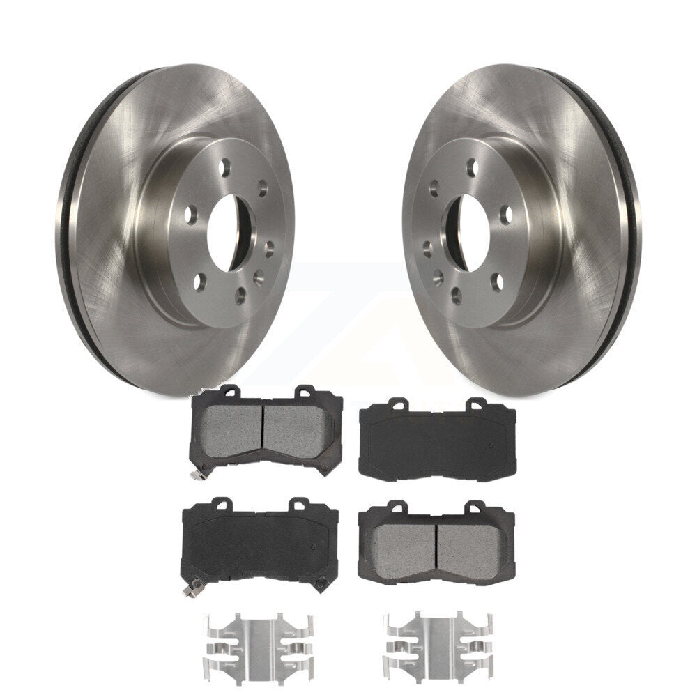 Disc Brake Rotor & Semi-Metallic Pad Front Kit For Chevrolet Colorado GMC Canyon
