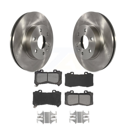 Disc Brake Rotor & Semi-Metallic Pad Front Kit For Chevrolet Colorado GMC Canyon