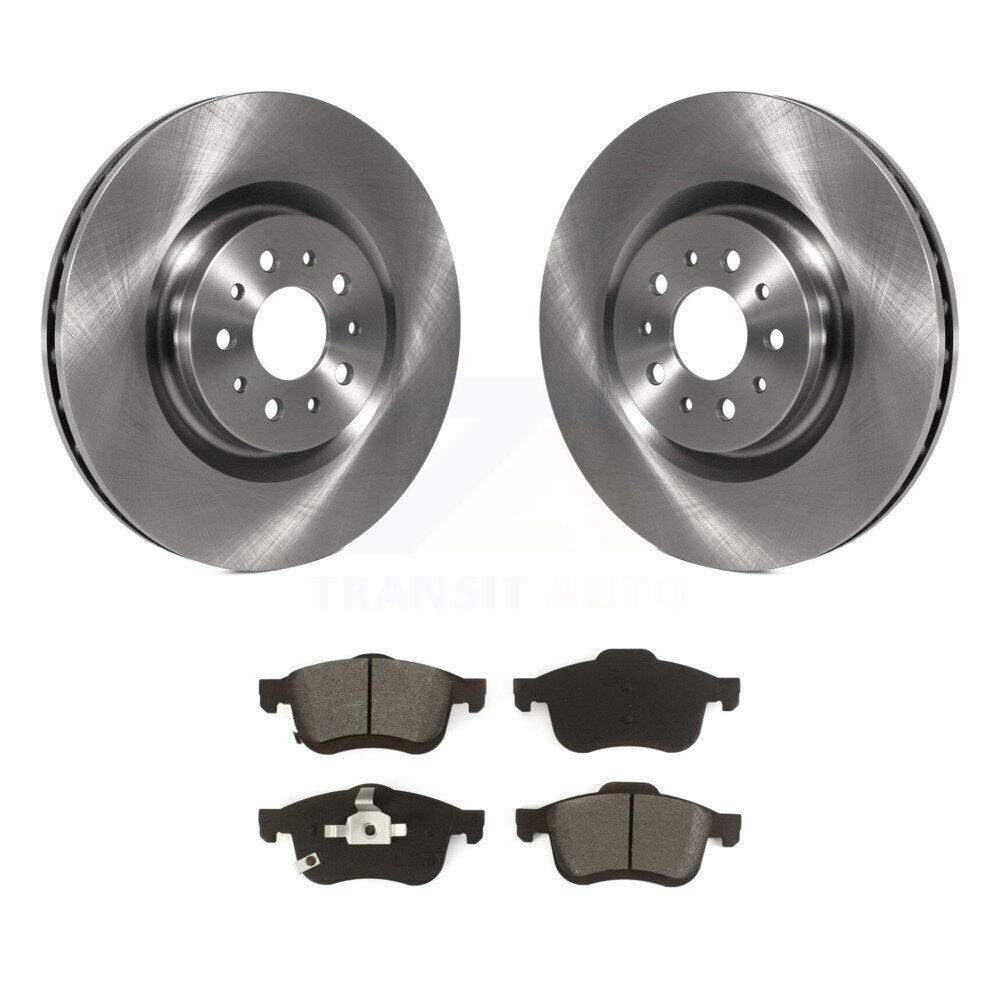 Disc Brake Rotors & Semi-Metallic Pad Front Kit For 2015-2021 Ram ProMaster City