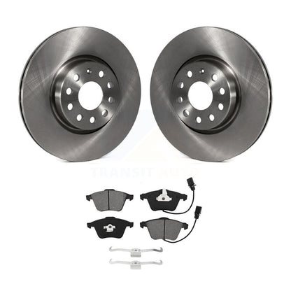 Disc Brake Rotors And Semi-Metallic Pads Front Kit For Volkswagen CC R32