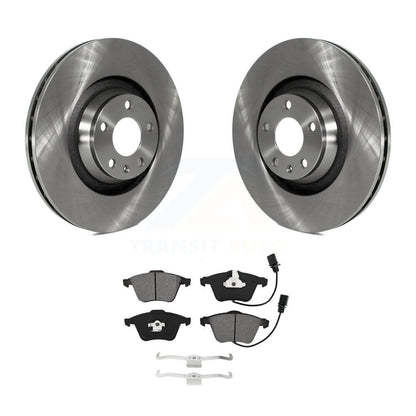 Disc Brake Rotors And Semi-Metallic Pads Front Kit For Audi A6 Quattro