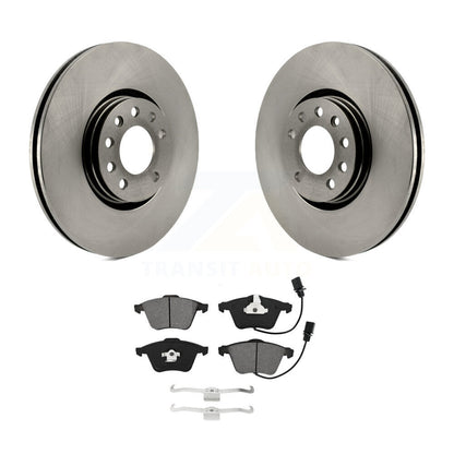 Disc Brake Rotors And Semi-Metallic Pads Front Kit For Saab 9-3X