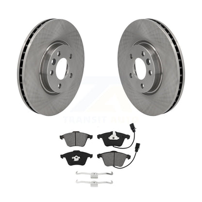 Disc Brake Rotors And Semi-Metallic Pads Front Kit For Volkswagen CC
